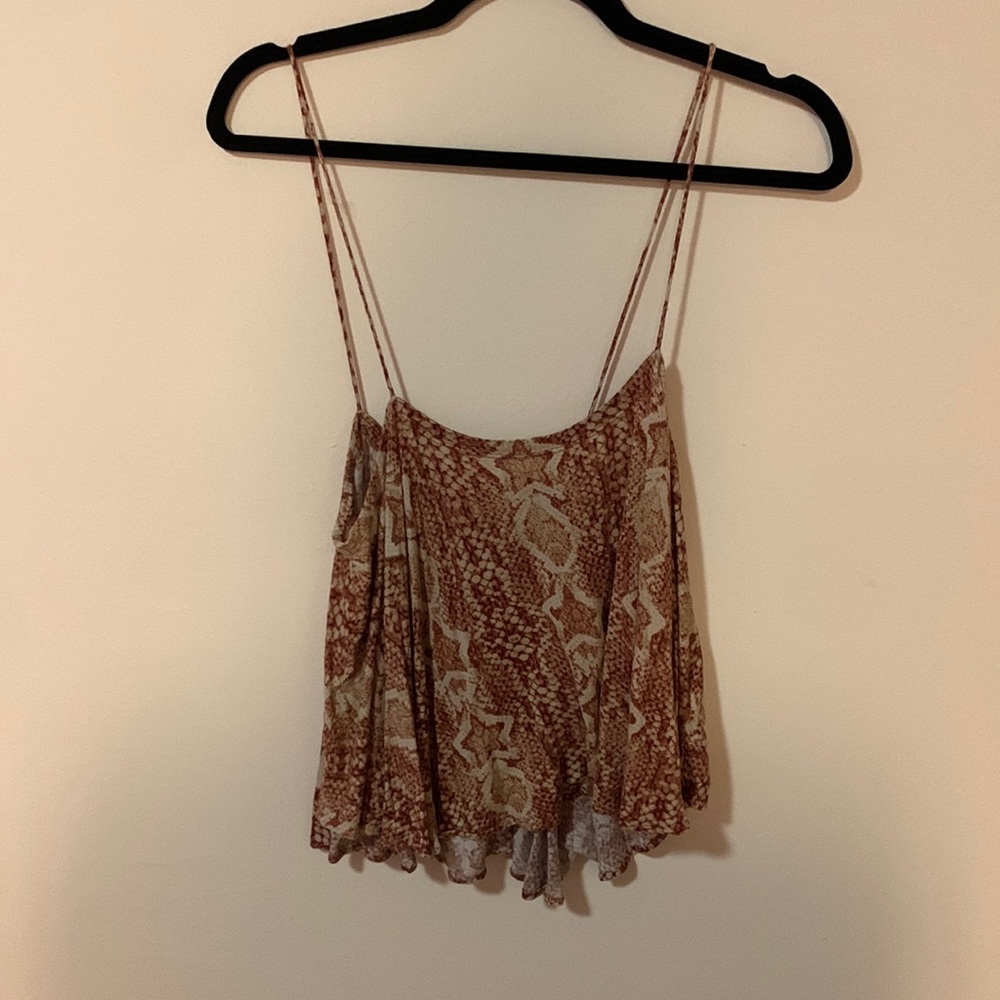 Printed Flowy UO Tank